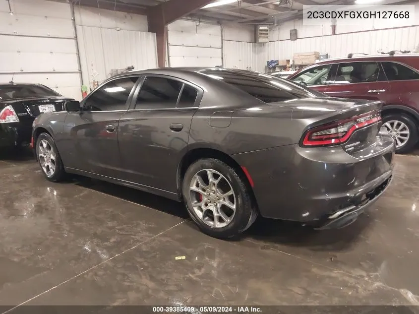 2C3CDXFGXGH127668 2016 Dodge Charger Se