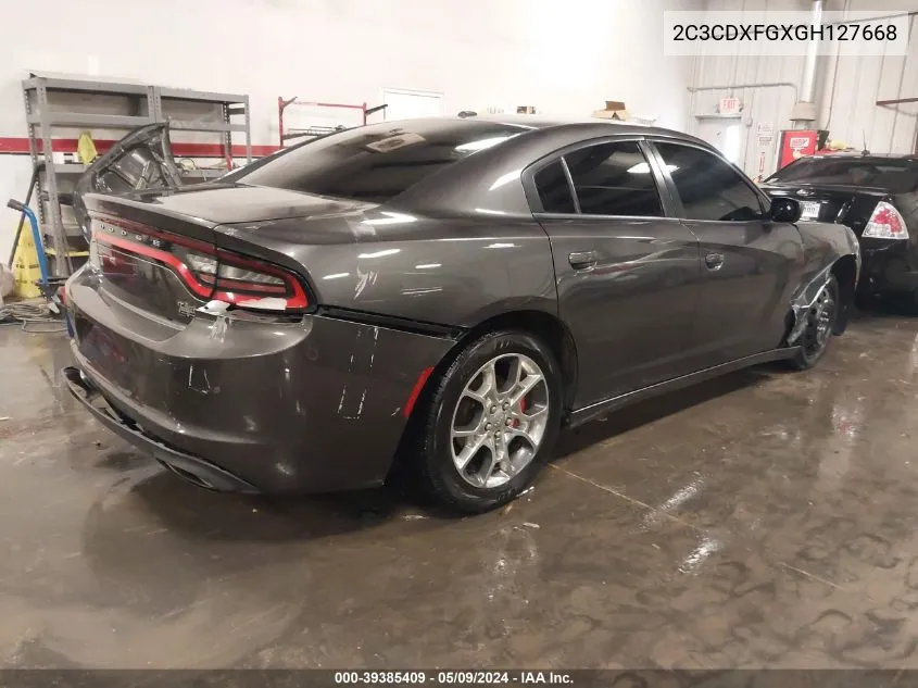 2C3CDXFGXGH127668 2016 Dodge Charger Se