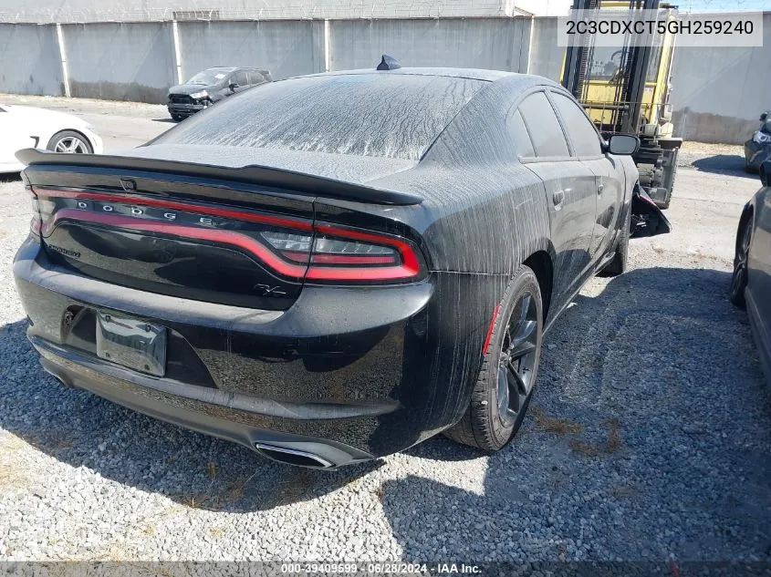 2C3CDXCT5GH259240 2016 Dodge Charger R/T