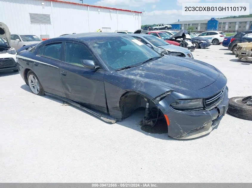 2C3CDXBG1GH110179 2016 Dodge Charger Se