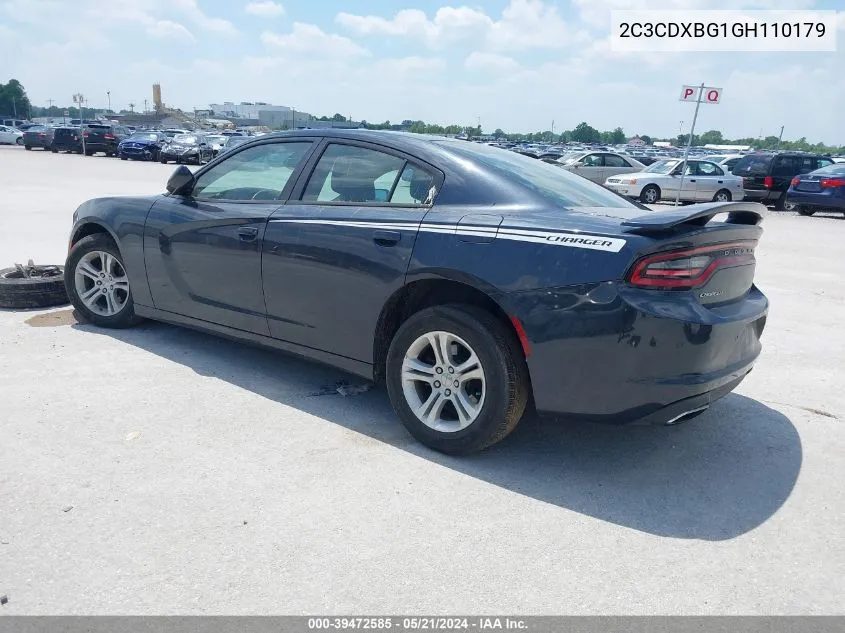 2C3CDXBG1GH110179 2016 Dodge Charger Se