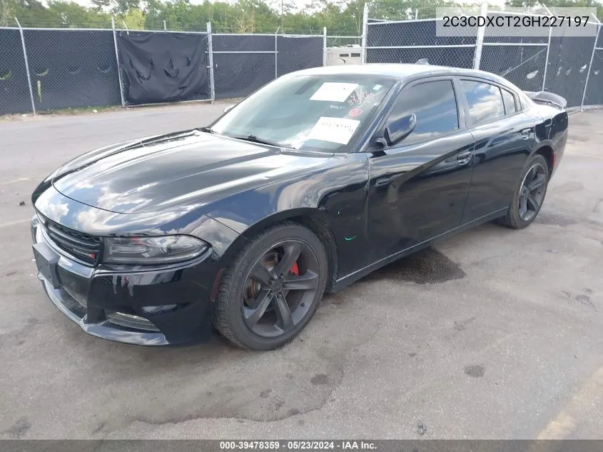 2016 Dodge Charger R/T VIN: 2C3CDXCT2GH227197 Lot: 39478359