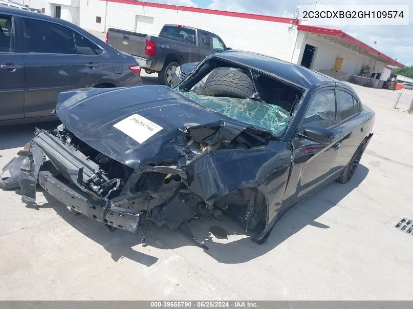 2C3CDXBG2GH109574 2016 Dodge Charger Se