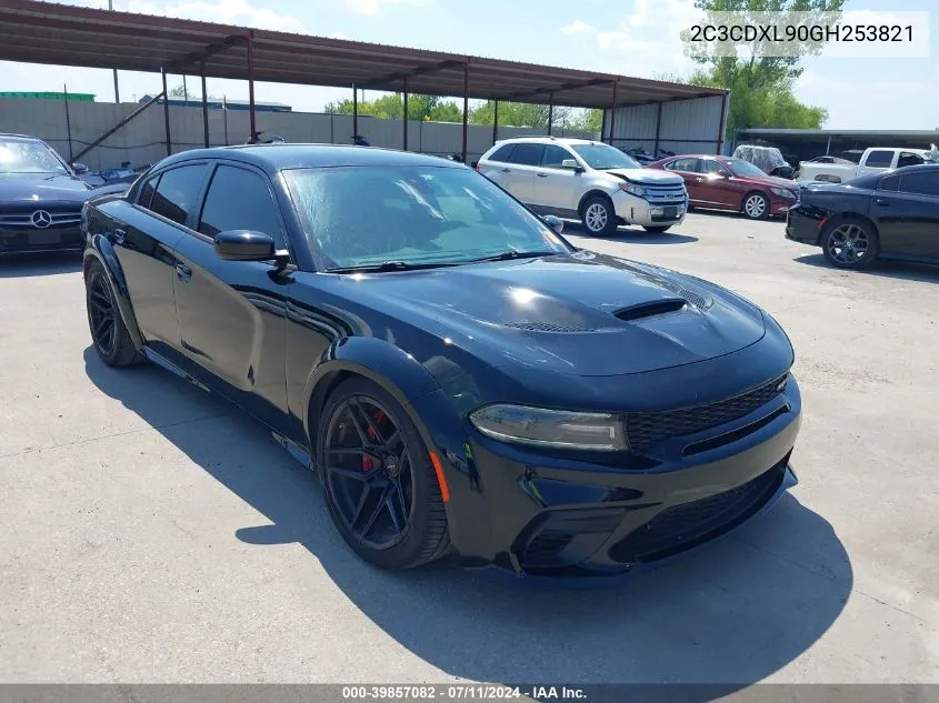 2C3CDXL90GH253821 2016 Dodge Charger Srt Hellcat