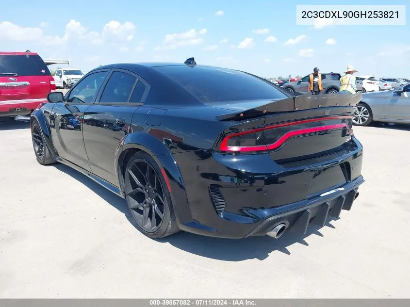 2C3CDXL90GH253821 2016 Dodge Charger Srt Hellcat