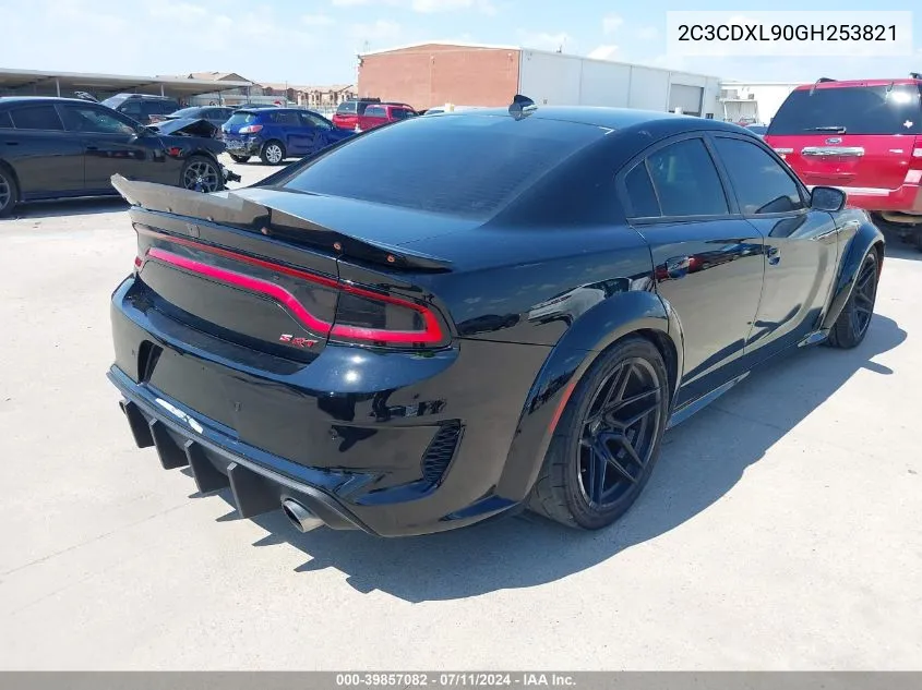 2C3CDXL90GH253821 2016 Dodge Charger Srt Hellcat