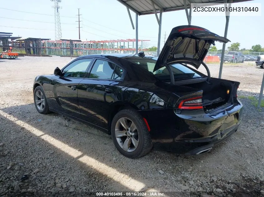 2C3CDXHG1GH310440 2016 Dodge Charger Sxt