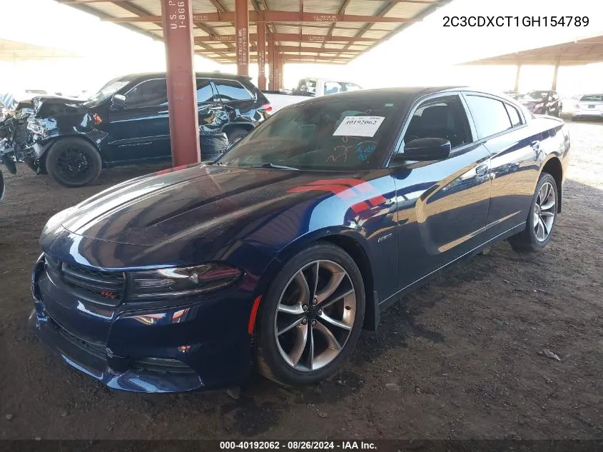 2C3CDXCT1GH154789 2016 Dodge Charger Road/Track