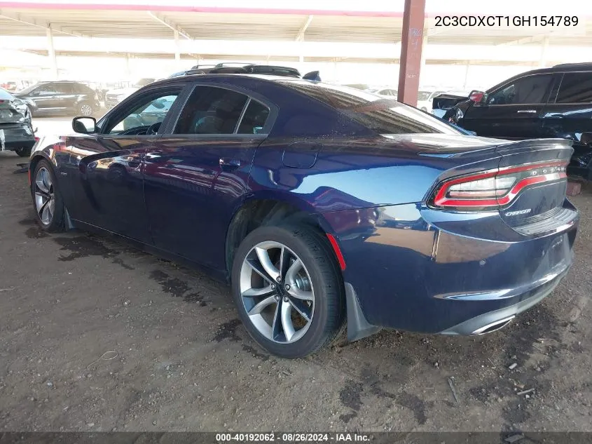 2C3CDXCT1GH154789 2016 Dodge Charger Road/Track