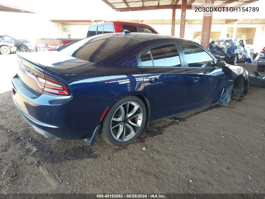 2C3CDXCT1GH154789 2016 Dodge Charger Road/Track