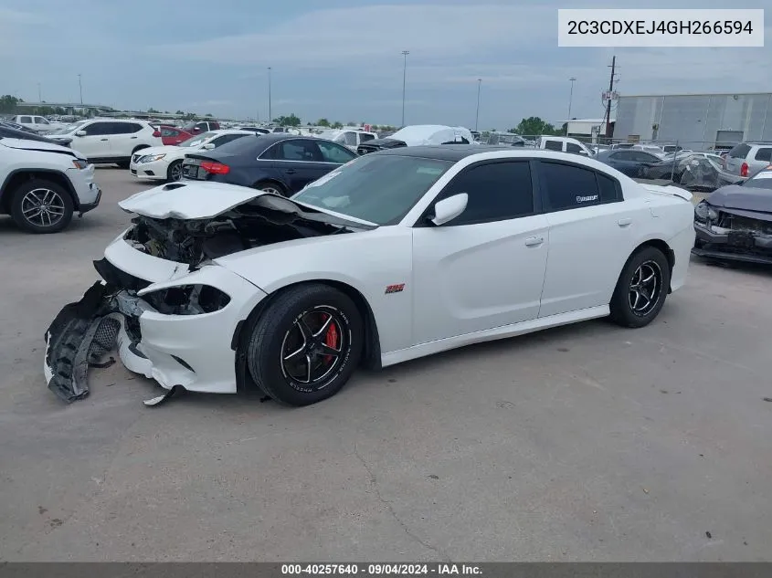 2C3CDXEJ4GH266594 2016 Dodge Charger Srt 392