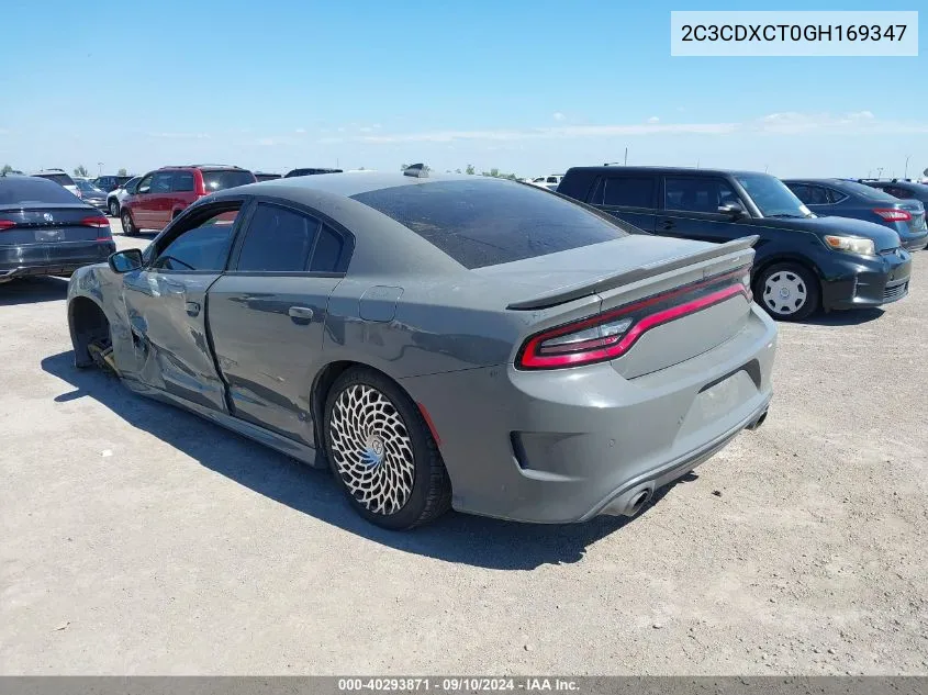 2C3CDXCT0GH169347 2016 Dodge Charger R/T