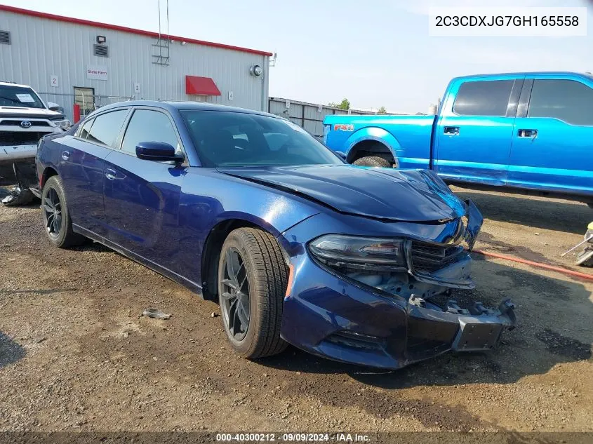 2C3CDXJG7GH165558 2016 Dodge Charger Sxt