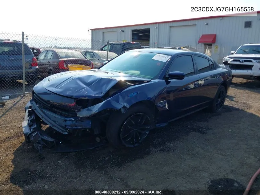 2C3CDXJG7GH165558 2016 Dodge Charger Sxt