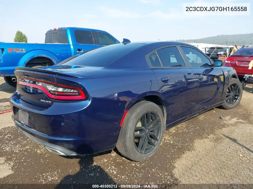 2C3CDXJG7GH165558 2016 Dodge Charger Sxt