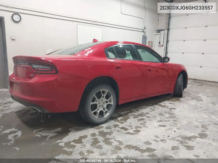 2C3CDXJG6GH233557 2016 Dodge Charger Sxt