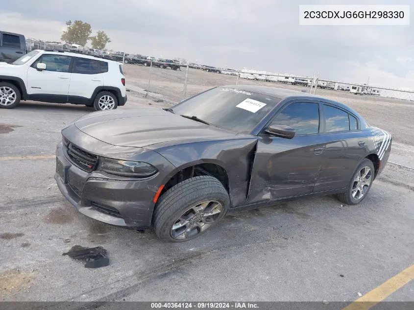 2016 Dodge Charger Sxt VIN: 2C3CDXJG6GH298330 Lot: 40364124