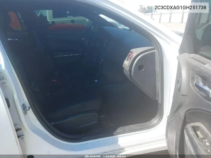 2C3CDXAG1GH251738 2016 Dodge Charger Police