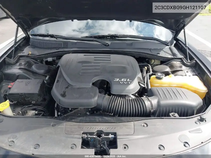 2C3CDXBG9GH121107 2016 Dodge Charger Se