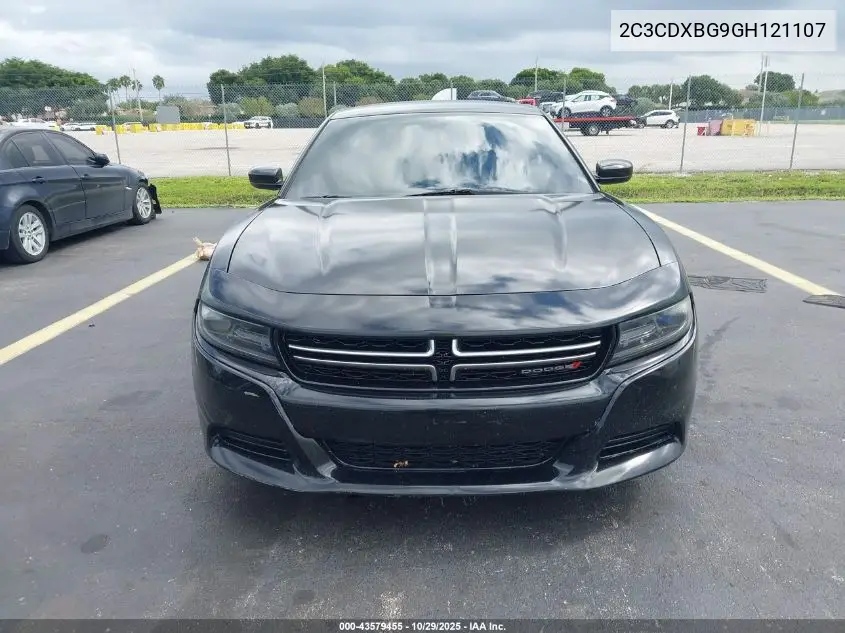2C3CDXBG9GH121107 2016 Dodge Charger Se