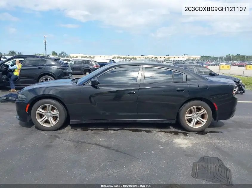 2C3CDXBG9GH121107 2016 Dodge Charger Se