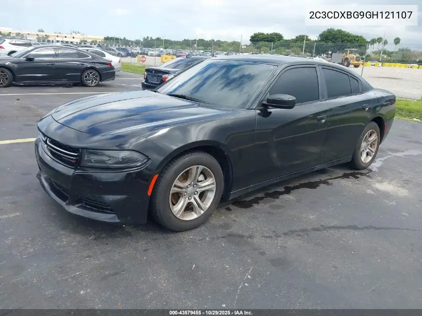 2C3CDXBG9GH121107 2016 Dodge Charger Se