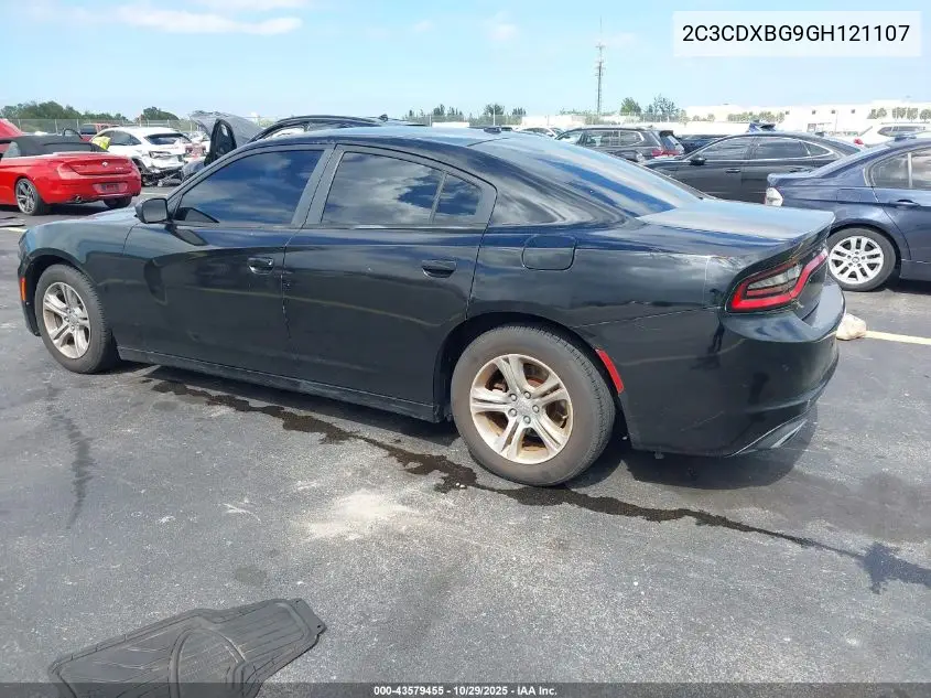 2C3CDXBG9GH121107 2016 Dodge Charger Se