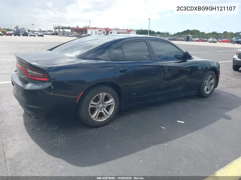 2C3CDXBG9GH121107 2016 Dodge Charger Se