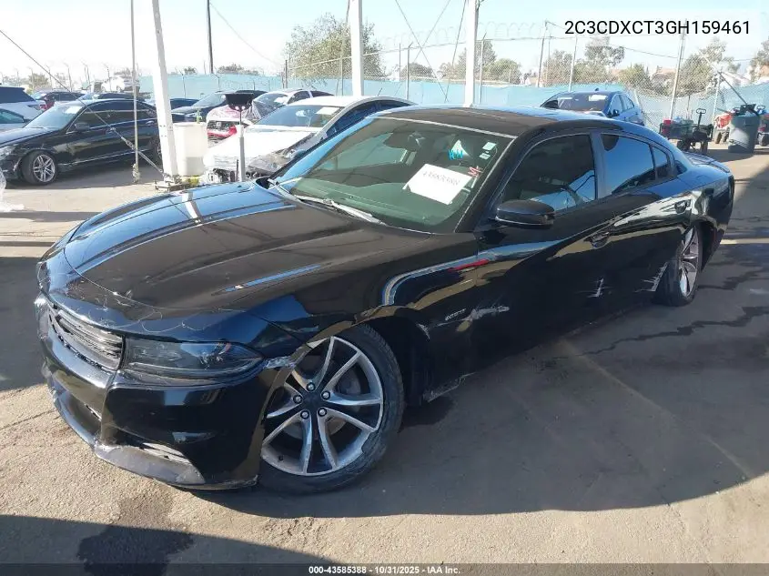 2C3CDXCT3GH159461 2016 Dodge Charger Road/Track