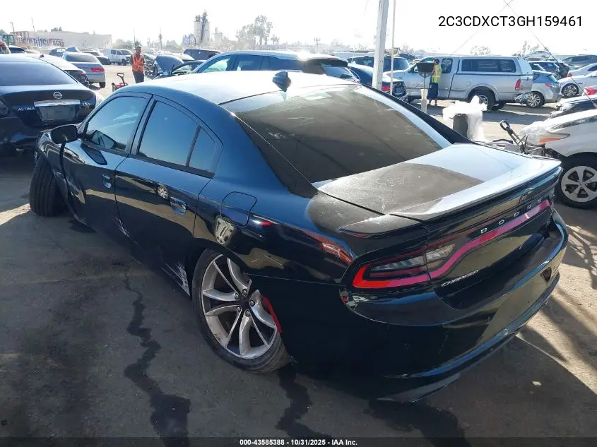 2C3CDXCT3GH159461 2016 Dodge Charger Road/Track