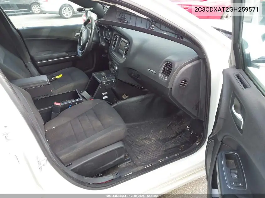 2C3CDXAT2GH259571 2016 Dodge Charger Police