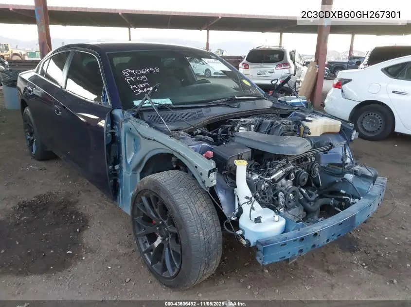 2C3CDXBG0GH267301 2016 Dodge Charger Se