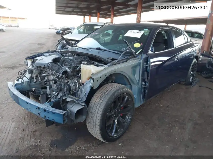 2C3CDXBG0GH267301 2016 Dodge Charger Se