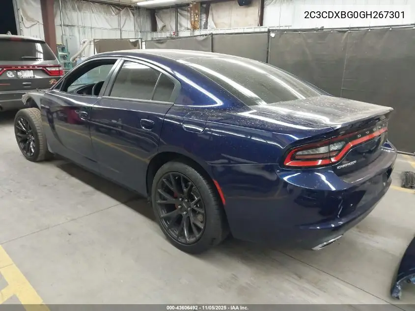 2C3CDXBG0GH267301 2016 Dodge Charger Se