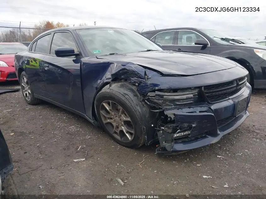 2C3CDXJG6GH123334 2016 Dodge Charger Sxt