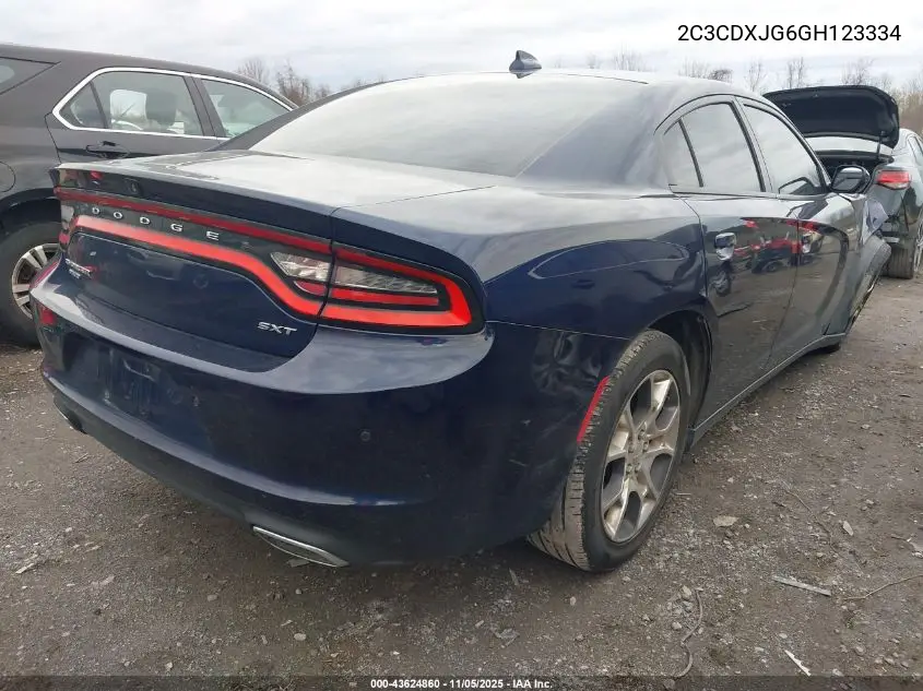 2C3CDXJG6GH123334 2016 Dodge Charger Sxt