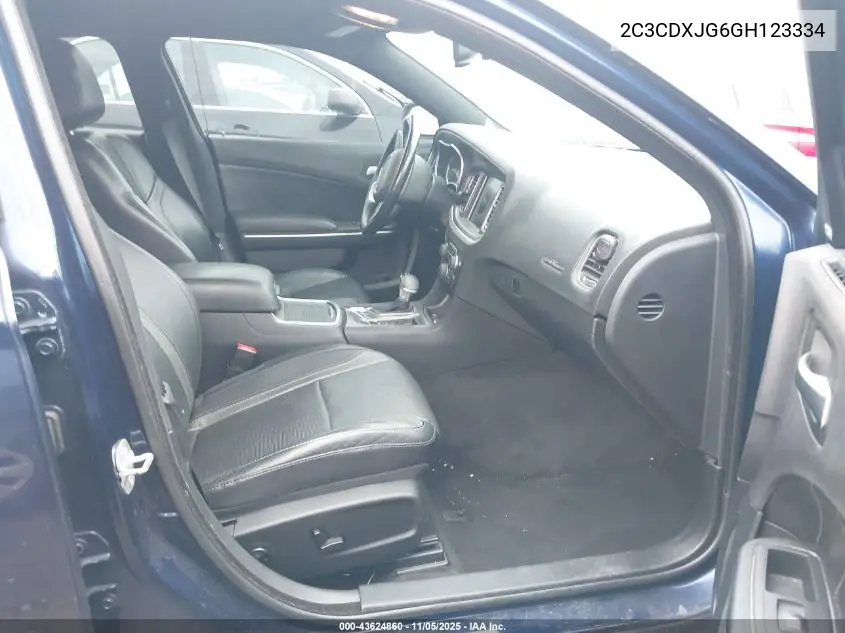 2C3CDXJG6GH123334 2016 Dodge Charger Sxt