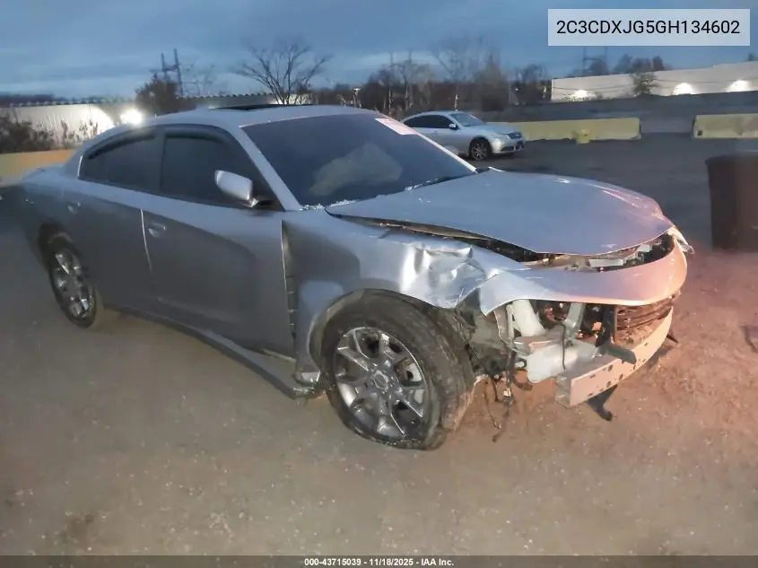 2C3CDXJG5GH134602 2016 Dodge Charger Sxt
