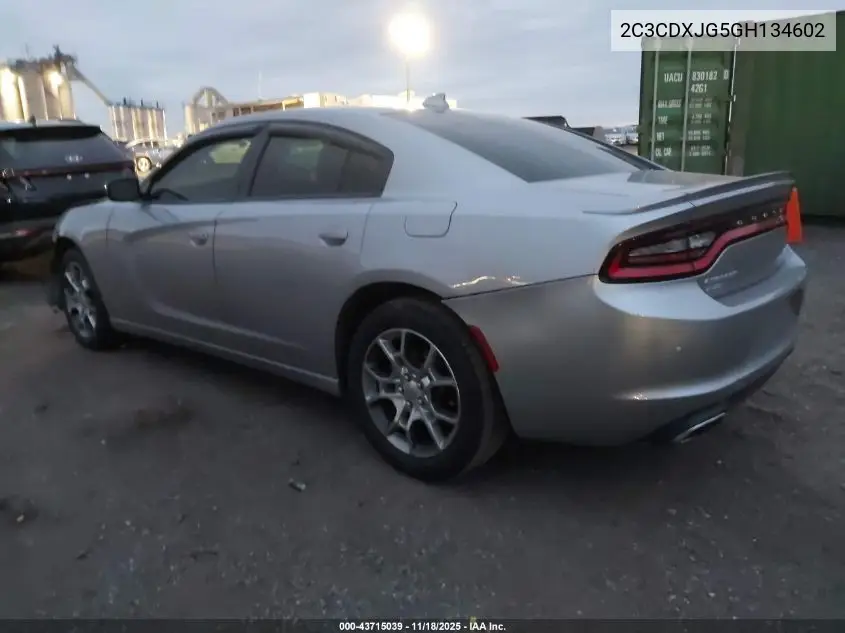 2C3CDXJG5GH134602 2016 Dodge Charger Sxt