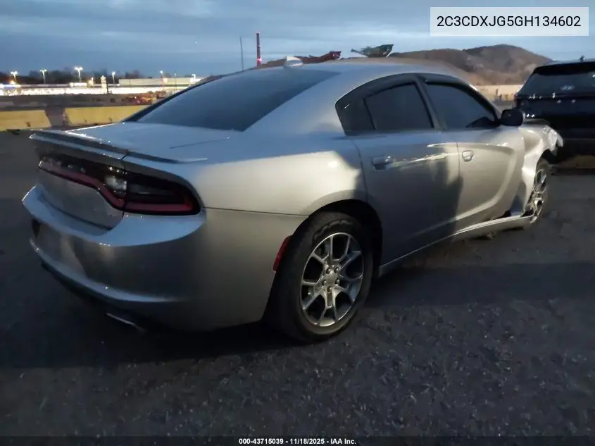 2C3CDXJG5GH134602 2016 Dodge Charger Sxt