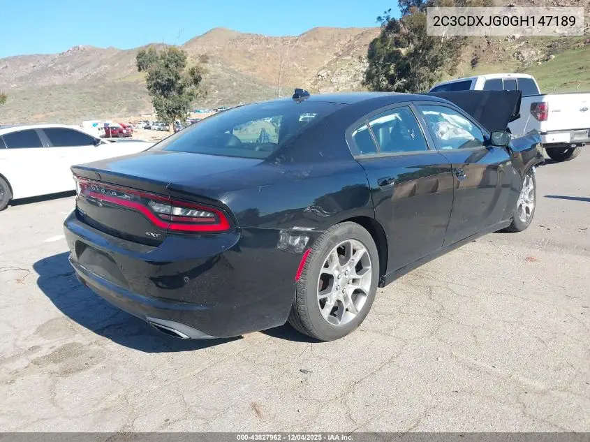 2C3CDXJG0GH147189 2016 Dodge Charger Sxt