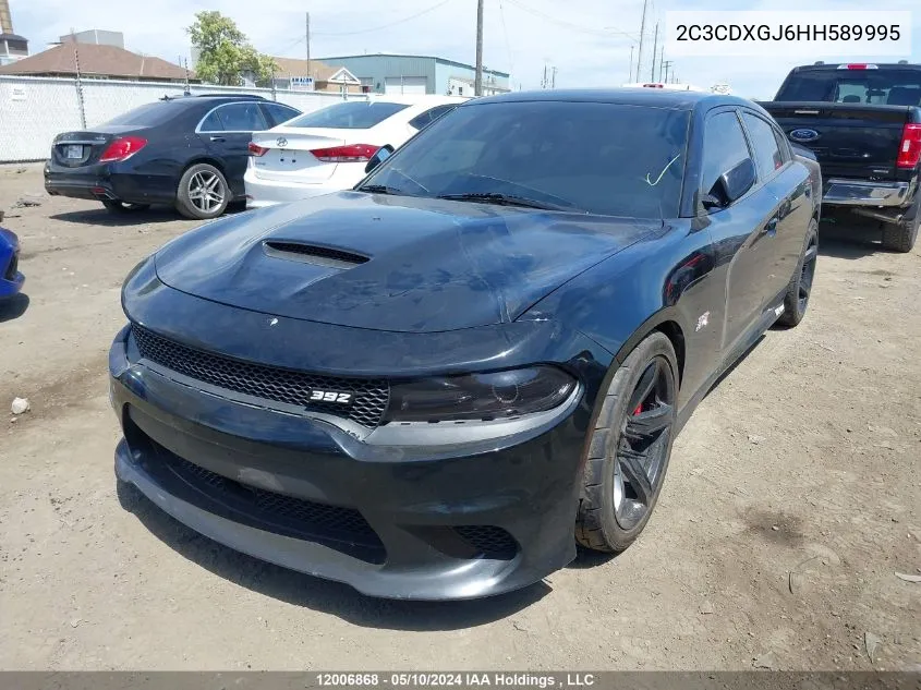 2C3CDXGJ6HH589995 2017 Dodge Charger R/T 392