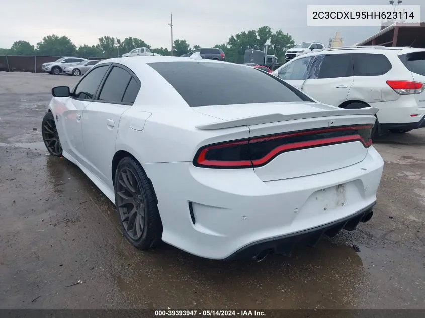 2C3CDXL95HH623114 2017 Dodge Charger Srt Hellcat Rwd