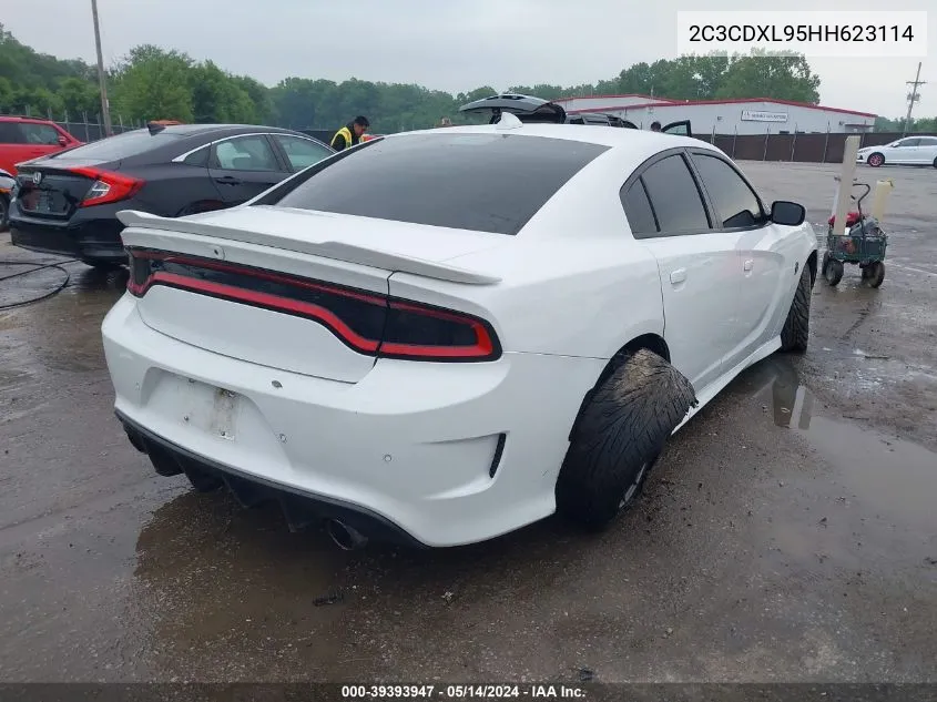 2C3CDXL95HH623114 2017 Dodge Charger Srt Hellcat Rwd