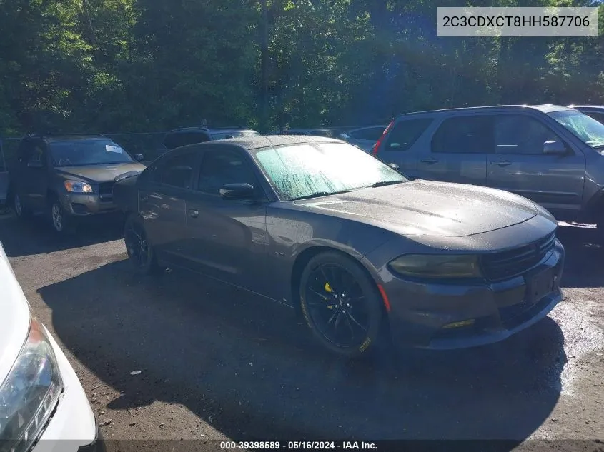 2C3CDXCT8HH587706 2017 Dodge Charger R/T Rwd