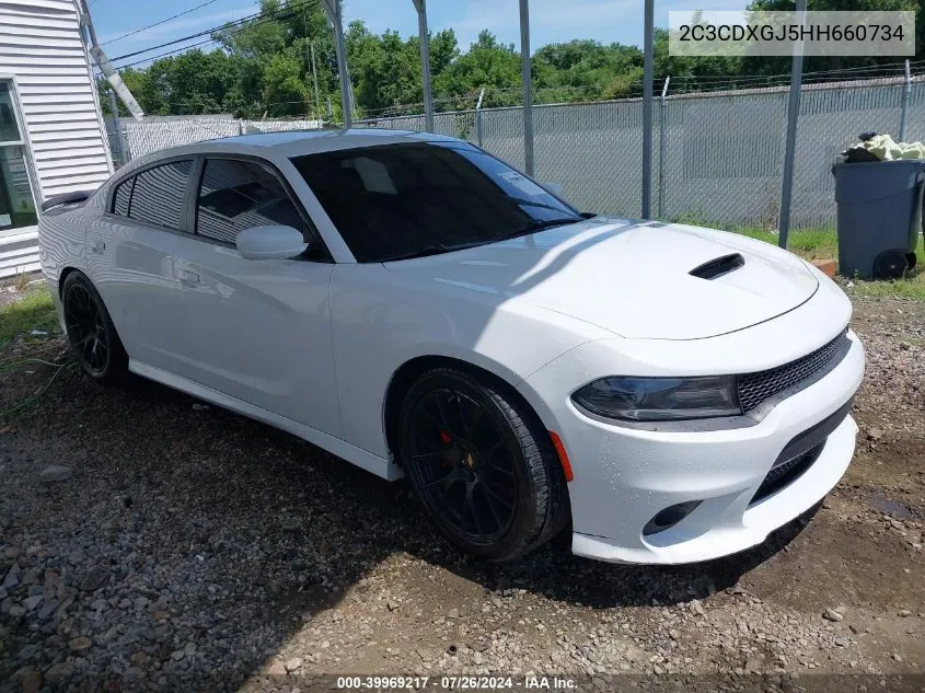 2C3CDXGJ5HH660734 2017 Dodge Charger R/T Scat Pack Rwd