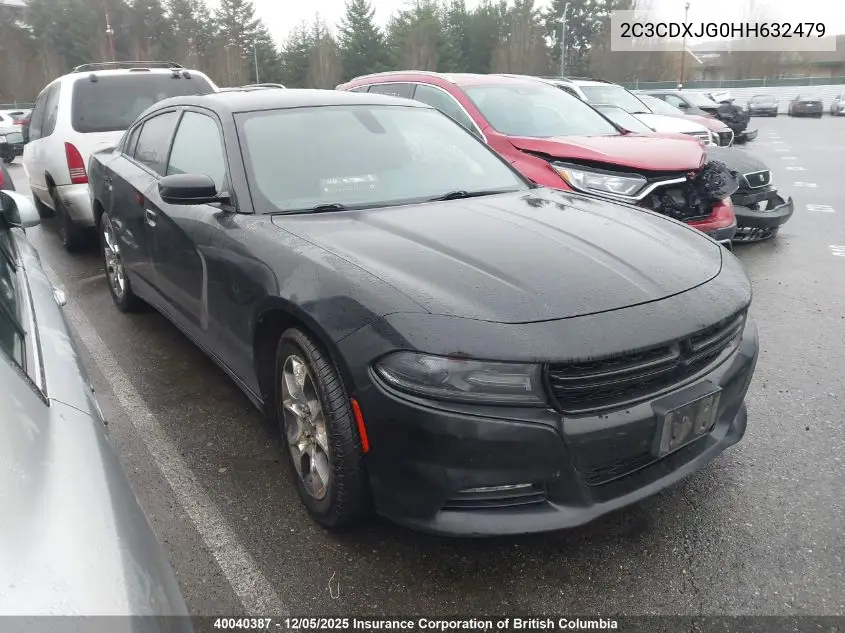 2C3CDXJG0HH632479 2017 Dodge Charger Sxt