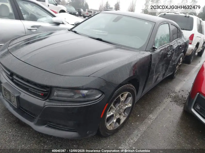2C3CDXJG0HH632479 2017 Dodge Charger Sxt