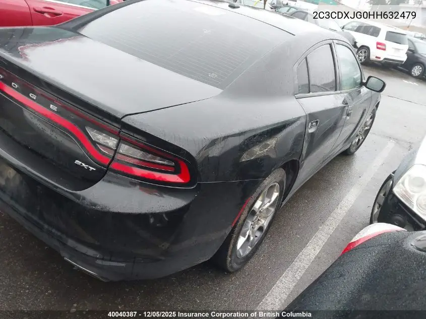 2C3CDXJG0HH632479 2017 Dodge Charger Sxt