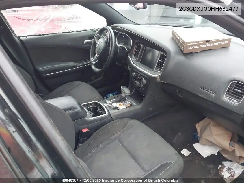 2C3CDXJG0HH632479 2017 Dodge Charger Sxt